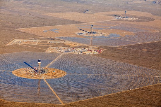 IVANPAH, la más grande planta solar construida